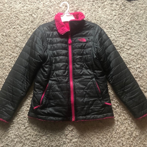 Pink and grey Northface jacket - Picture 1 of 2
